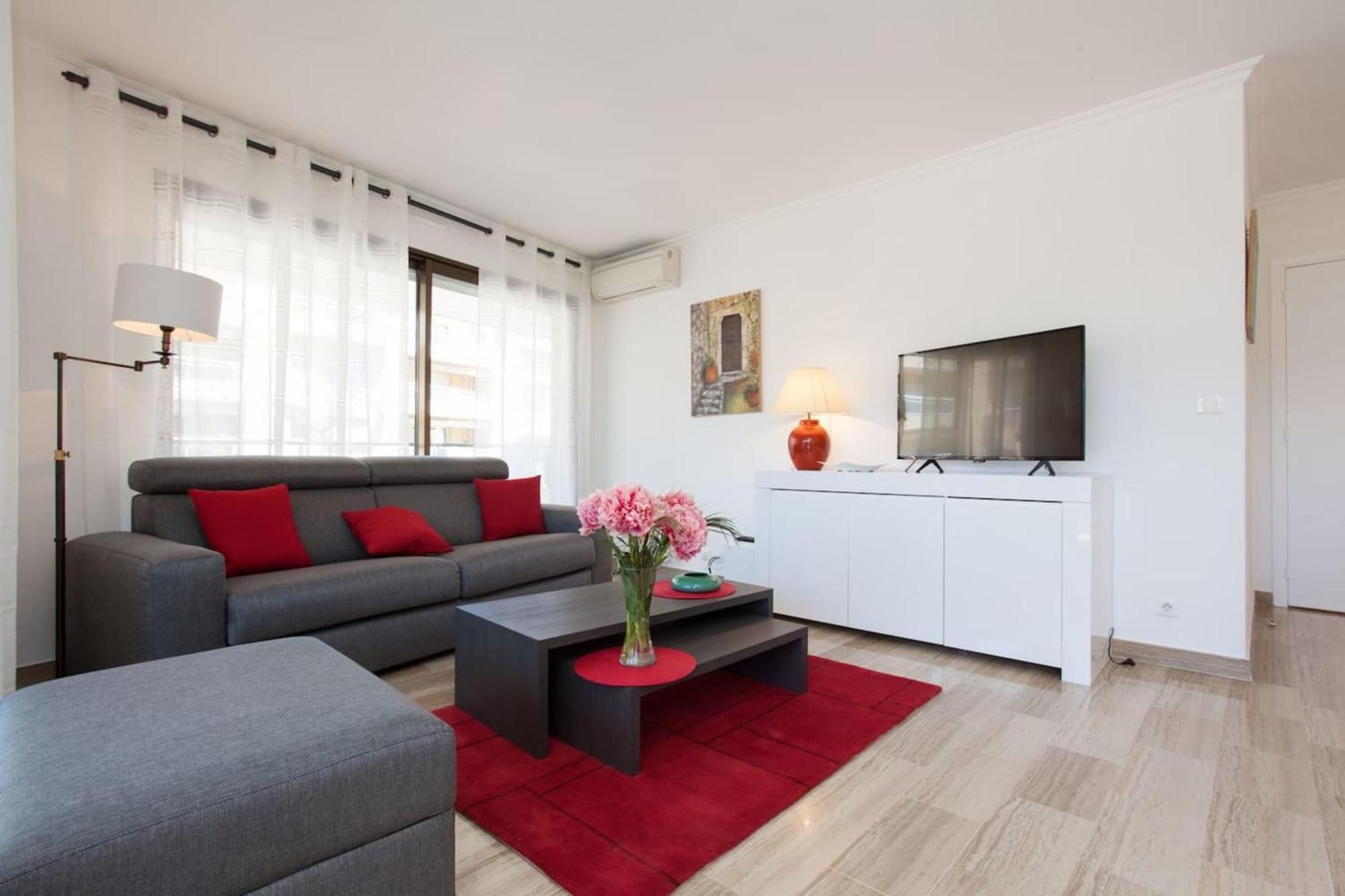 3-Room Apartment With Terrace In Palm Beach Cannes Dış mekan fotoğraf